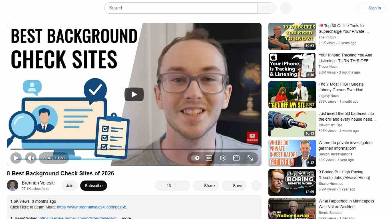 8 Best Background Check Sites of 2026 - YouTube